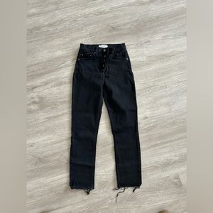 Reformation Black Jeans - Size 25